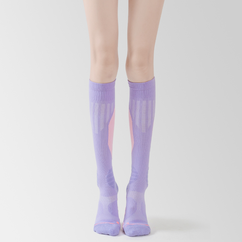 Długie, nylonowe skarpety piłkarskie frotte